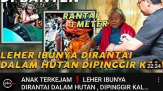 Biadab! Anak Rantai Leher dan Tangan Ibu Kandung di Pinggir Hutan Banten, Hotman Paris Langsung Bertindak