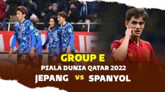 Link Live Streaming Jepang vs Spanyol Piala Dunia 2022, Pecinta Anime Merapat!