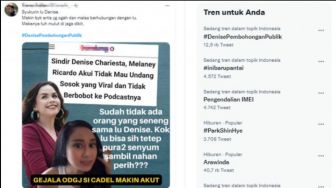 Trending Twitter Denise Pembohongan Publik, Netizen: Udah Pelakor, Tukang Ngibul, Bikin Rese
