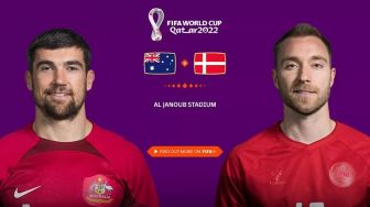 Link Live Streaming Australia vs Denmark, Laga Hidup dan Mati Demi Tiket Babak 16 Besar