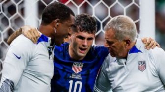 Christian Pulisic Alami Cedera Saat Laga Amerika Serikat vs Iran di Piala Dunia