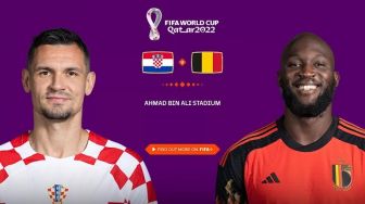 Link Live Streaming Kroasia vs Belgia Piala Dunia 2022, Bisa Nonton di HP