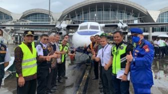 Gubernur Sulsel Andi Sudirman Resmikan Penerbangan Langsung Makassar - Bone, Harga Tiket Rp350 Ribu