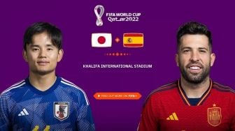 Link Live Streaming Jepang vs Spanyol Piala Dunia 2022, Lengkap dengan Prediksi Skornya