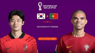 Link Live Streaming Piala Dunia 2022 Korea Selatan vs Portugal, Mampukah Son Heung-min Cs Taklukkan Os Navegadores?