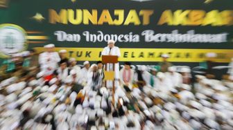 Momen Rizieq Shihab Kembali Hadir di Reuni 212