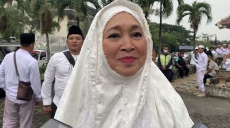 Pesan Titiek Soeharto saat Hadiri Reuni 212 di Masjid At-Tin TMII