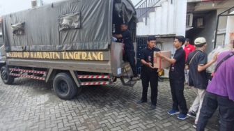 PMI Kabupaten Tangerang Kirim Obat-Obatan dan Tim Medis ke Cianjur