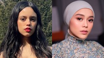 Viral di Twitter, Bintang Serial Wednesday Jenna Ortega Dibilang Mirip Lesti Kejora, Ini 5 Potret Perbandingannya