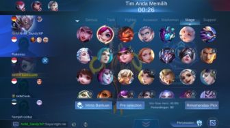 Cara Ban Hero pada Mode Ranked Draft Pick di Mobile Legends