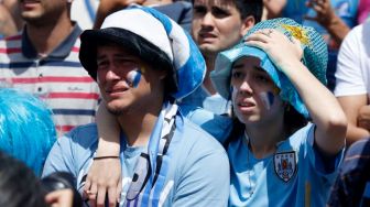 Nestapa Timnas Uruguay, Gagal Lolos ke Babak 16 Besar Meski Menang di Laga Terakhir