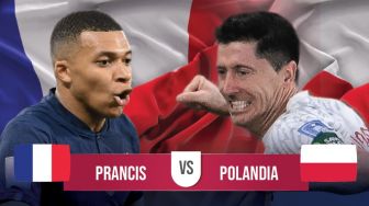 Patahkan Kutukan Piala Dunia, Prancis Siap Hadapi Polandia