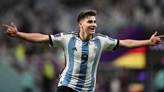 Argentina Siap Tempur, Julian Alvarez Optimistis Belanda Bakal Berlutut