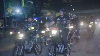 Bobby Nasution Naik Trail Ikut Patroli untuk Antisipasi Tawuran dan Kekerasan di Medan