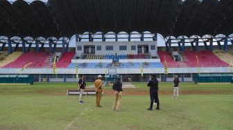 Cari 'Home Base', Nusantara United FC Lakukan Kunjungan ke Beberapa Stadion di Kaltim