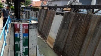 BPBD Jakarta: Pintu Air Pasar Ikan Siaga 1