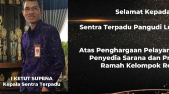 2 Unit Pelayanan Teknis Kemensos Terima Penghargaan Pelayanan Terbaik Penyedia Sarana dan Prasarana pada Kelompok Rentan