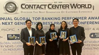 Contact Center PLN 123 Borong 5 Penghargaan Gold di Global Contact Center World 2022