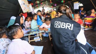 Srikandi BRI dan BUMN Berkolaborasi Bantu Korban Gempa Cianjur