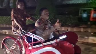 Jelang Ngunduh Mantu Kaesang Pangarep, Polda Jateng Simulasikan Waktu Tempuh Becak dari Benteng Vastenburg