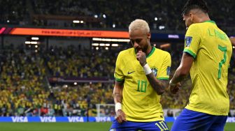 Menangis Semalam Suntuk, Usaha Neymar Terbayar Tuntas di Laga Brasil vs Korea Selatan
