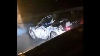 Viral Video Kecelakaan Tragis, Mobil Tetap Melaju Saat Pengendara Tewas Terpenggal