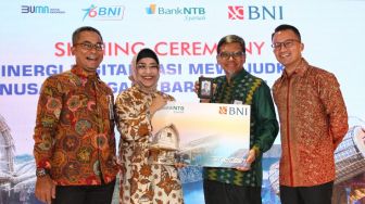 Perkuat Layanan di Daerah, BNI dan Bank NTB Syariah Jalin Sinergi