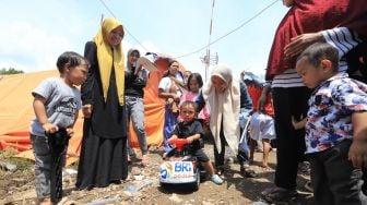 Masyarakat Korban Gempa Cianjur Dapat Bantuan dari BRI Peduli