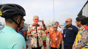 Jelang Nataru, Ganjar Pastikan Tol Semarang-Demak Siap Dioperasionalkan