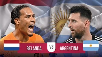 Link Live Streaming Belanda vs Argentina Piala Dunia 2022, Bakal Sengit?