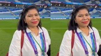 Intip 6 Potret Istri dan Anak Hotman Paris Nonton Piala Dunia di Qatar, Wajahnya Full Senyum