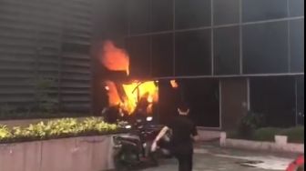 Kebakaran di Kantor Kemenkumham, Api Berkobar di Gudang Barang Milik Negara
