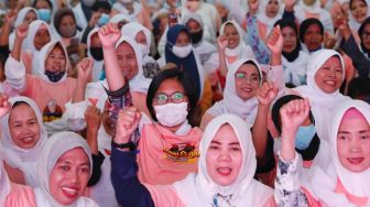 Emak-emak di Jakarta Beri Dukungan untuk Ganjar Dongkrak UMKM Hingga Lanjutkan Pembangunan IKN