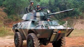 Kendaraan Bantuan Tembakan Fire Support Vehicle yang Pernah Digunakan TNI