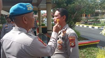 Propam Cek Sikap Tampang Personel Polres Pagaralam