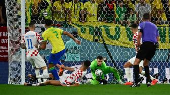 Imbang Tanpa Gol, Perempat Final Kroasia vs Brasil Lanjut ke Babak Perpanjangan Waktu