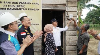 4.797 KK di Kalselteng Dapat Sambungan Listrik PLN Gratis