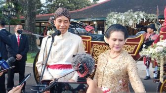 Sah Menjadi Suami Istri, Jokowi Beri Pesan ke Kaesang dan Erina: Semoga Bahagia dan Tetap Harmonis