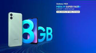 Samsung Galaxy M04 Resmi Dirilis, Harga Rp 1 Jutaan