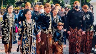 Mantu Terakhir, Presiden Jokowi Berpesan ke Anak dan Cucu untuk Selalu Rukun