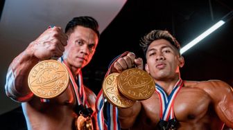 Sandiaga Uno Bangga Fareza Febriano dan Chris Putra Wakili Indonesia di Amateur Olympia Las Vegas 2022