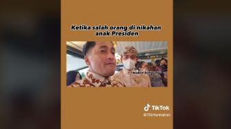 Momen Memalukan Irfan Hakim Sok Akrab dengan Kakak Kaesang, Warganet: Gibran Trauma Ketemu Bapak-bapak Random