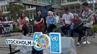 UNDP Indonesia Rayakan 50 Tahun Konferensi Stockholm Lewat Pameran Komik Terkait Isu Lingkungan