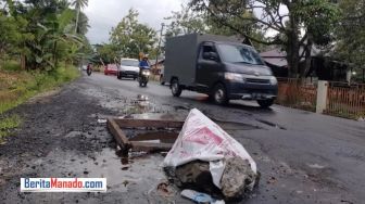 Nasib Sejumlah Jalan di Minut yang Berumur Pendek