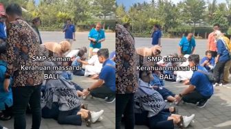 Study Tour ke Bali, Viral Sejumlah Siswa SMP Kesurupan, Karena Berlaku Kurang Pantas di Tempat Suci?