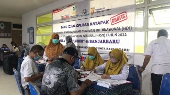 50 Pasien Dapat Operasi Katarak Gratis di RSDI Banjarbaru