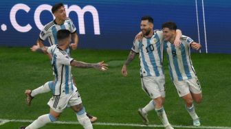 Lawan Patut Waspada, Lionel Messi Kini Punya Julian Alvarez Partner Andalan di Lini Depan Argentina