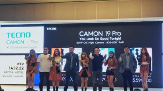 Tecno Camon 19 Pro Diluncurkan di Indonesia, Mulai Rp 3,5 Juta