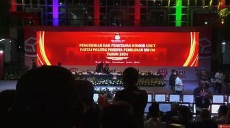 LIVE STREAMING: Pengundian dan Penetapan Nomor Urut Parpol Pemilu 2024