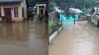 Banjir Tambelan: 39 Rumah Terendam Air Setinggi Lutut Orang Dewasa